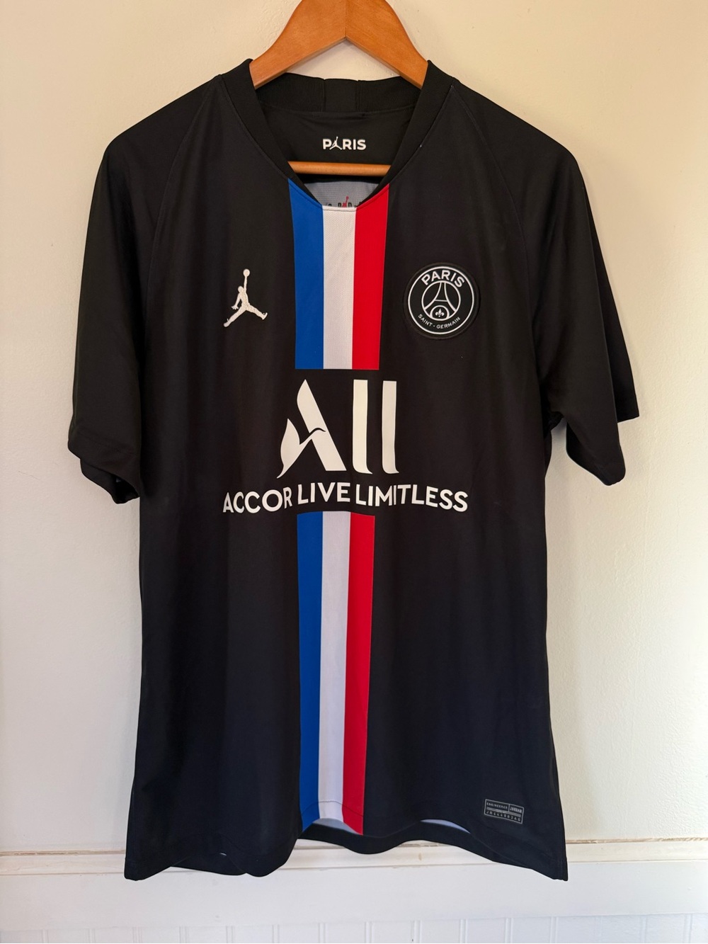 PSG Paris Saint Germain Jordan Jersey Rare Large